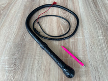 Load image into Gallery viewer, Bullwhip - hand-braided whip - leather
